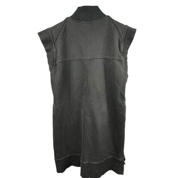 Daily Practice Anthropologie Brown Meru Mini Dress Size S Quarter Zip - Picture 8 of 11